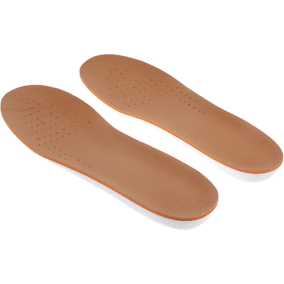 Hkhbjs 1Pair Breathable Height Increase Shoe Pads For Men Women Comfortable Pig Skin Insoles