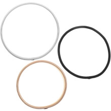 Paar Herren-Metallarmbänder mit Federmechanismus, rutschfeste Manschetten, Armbänder für Sport, Alltag und Partys, Modeschmuck