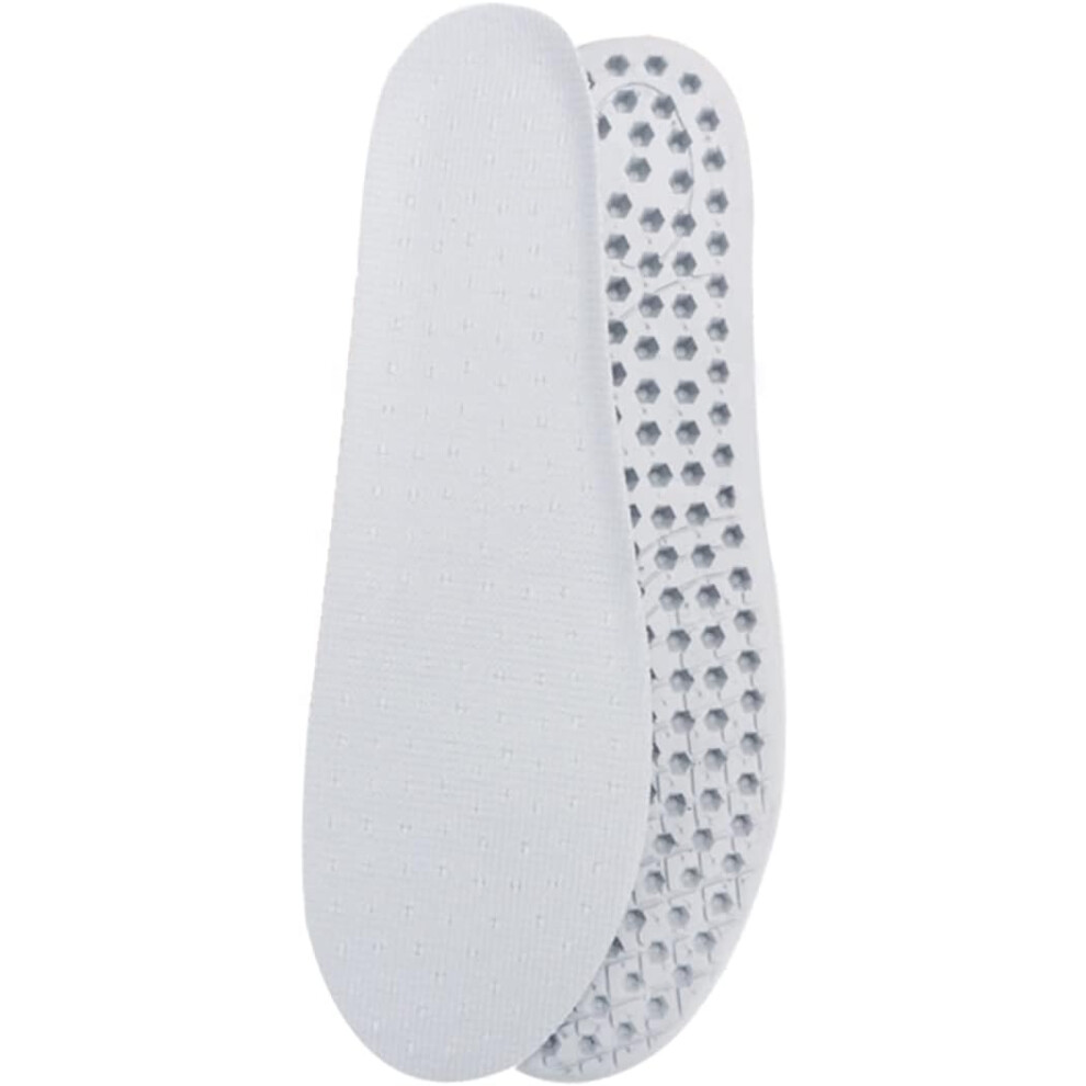 Hkhbjs Sports Insoles Rubber Breathable Absorber Shock-Absorbing Shoe Pads Size 42