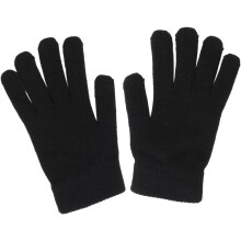 Winterstrickhandschuhe für Erwachsene, einfarbig, warm, mit vollen Fingern gestrickt