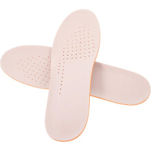 1 Pair Heightening Insoles 2.5cm Lift Comfortable Breathable Pig Skin Insoles for Women Men