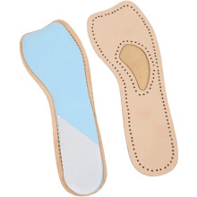 Latex-Einlegesohlen für Damen, Fersenpolster für Plantarfasziitis, Laufschuhe