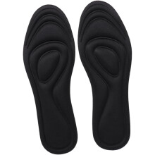 Comfortable Cuttable Sponge Insoles for Women Men Breathable Exercise Inserts Massaging Effect
