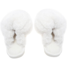 Flauschige Damenpantoffeln, rutschfest, warm und kuschelig, ideal für drinnen, bequeme Winterschuhe mit Fußgewölbeunterstützung.