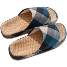 Leinenpantoffeln für den Sommer, offenes Zehendesign, bequem und lässig für Damen