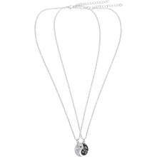 Paarkette mit Yin-Yang-Anhänger, leichtes, symbolisches Liebesschmuckstück