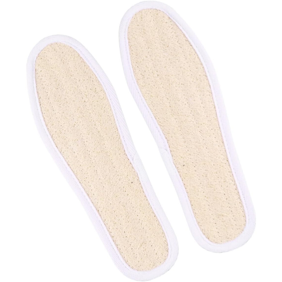 Hkhbjs Loofah Insoles Breathable Shoes Pad Insole Sweat Absorption Standard Loofah Pad For Walking Shoes