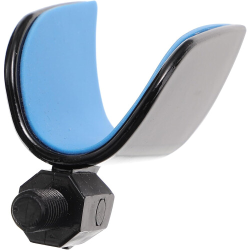 Fishing Pole Holder Automatic Rebound Plastic Rod End Clip Anti-Slip Front Fork 1pcs