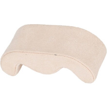 Kleines Uhrenkissen, beige, aus weichem EVA-Fussel-Material, Armband-Präsentationskissen zur Aufbewahrung von Uhren in einer Box