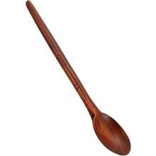Suppenlöffel aus Holz, liegt gut in der Hand, sicher in der Anwendung, Holzgriff, Küchenlöffel