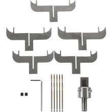 Houtbewerkingsset voor het frezen van armbanden met houtboren, ringfrees voor het maken van houten cirkels