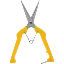 Fruktsaks i rustfritt stål med ergonomisk håndtak for hagearbeid og beskjæring av blomster
