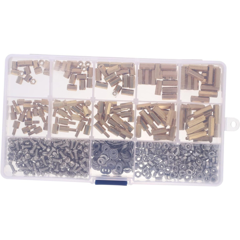 Stainless Steel Bolts Set Assorted Kit For Pcb Motherboard Screws And Standoffs 5455468319501