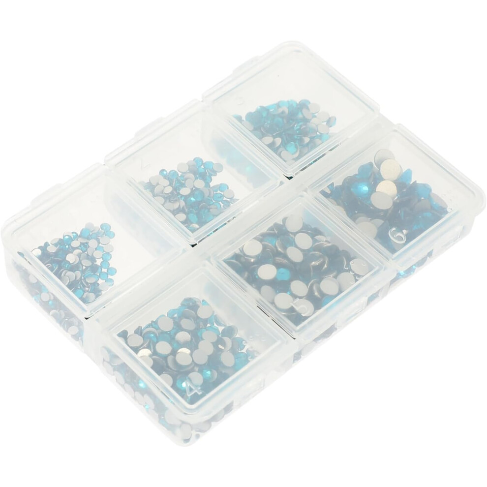 Hkhbjs Nail Art Rhinestone Diy Nail Craft Accessories Shiny Rhinestones Beads For Hotfix Kit