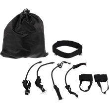 Beinkrafttraining-Set mit Widerstandsbändern, inklusive Hüft- und Fußgelenkbändern