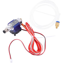 Extrusiekopkit voor printers: metalen nozzle voor ventilatorafdekking, J-kop extrusiekop