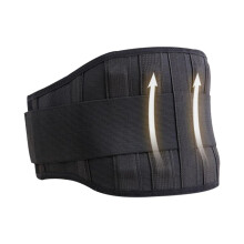 Rückenstützbandage mit Heizkissen, verstellbare Stahlplatte, abnehmbares Heizkissen XL
