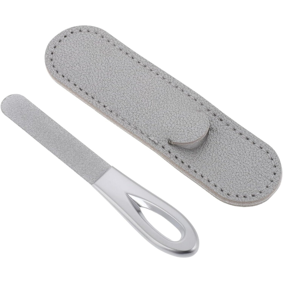 Hkhbjs Portable Nail Care Kit Double-Sided Nail File Buffer For Smooth Manicure Pedicure