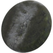 Oval Green Jade Massage Stone Natural Hot Olive Jade Spa Rocks