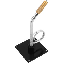 Draagbare mini-vliegbindklem met haakverwijderaar en anti-losraaktang voor de hackle. Compacte vliegbindtafel.