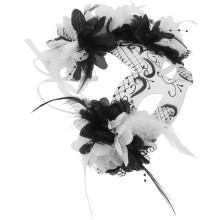 Totenkopfmaske für Maskenball, atmungsaktive Halbgesichtsmaske, Kostüm-Party-Maske