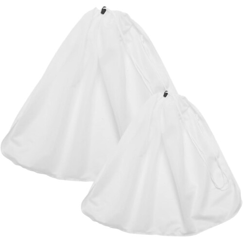 2pcs Reusable Drawstring Mesh Brew Bags for Winemaking and Juicing Fruit
