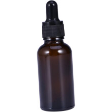 Garrafa de vidro recarregável garrafa vazia de óleo essencial 30Ml âmbar à prova de vazamento portátil recipiente de aromaterapia de viagem