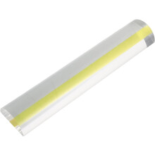 Acryl vergrootliniaal 2x, draagbaar, lichtgewicht, strookvormig.