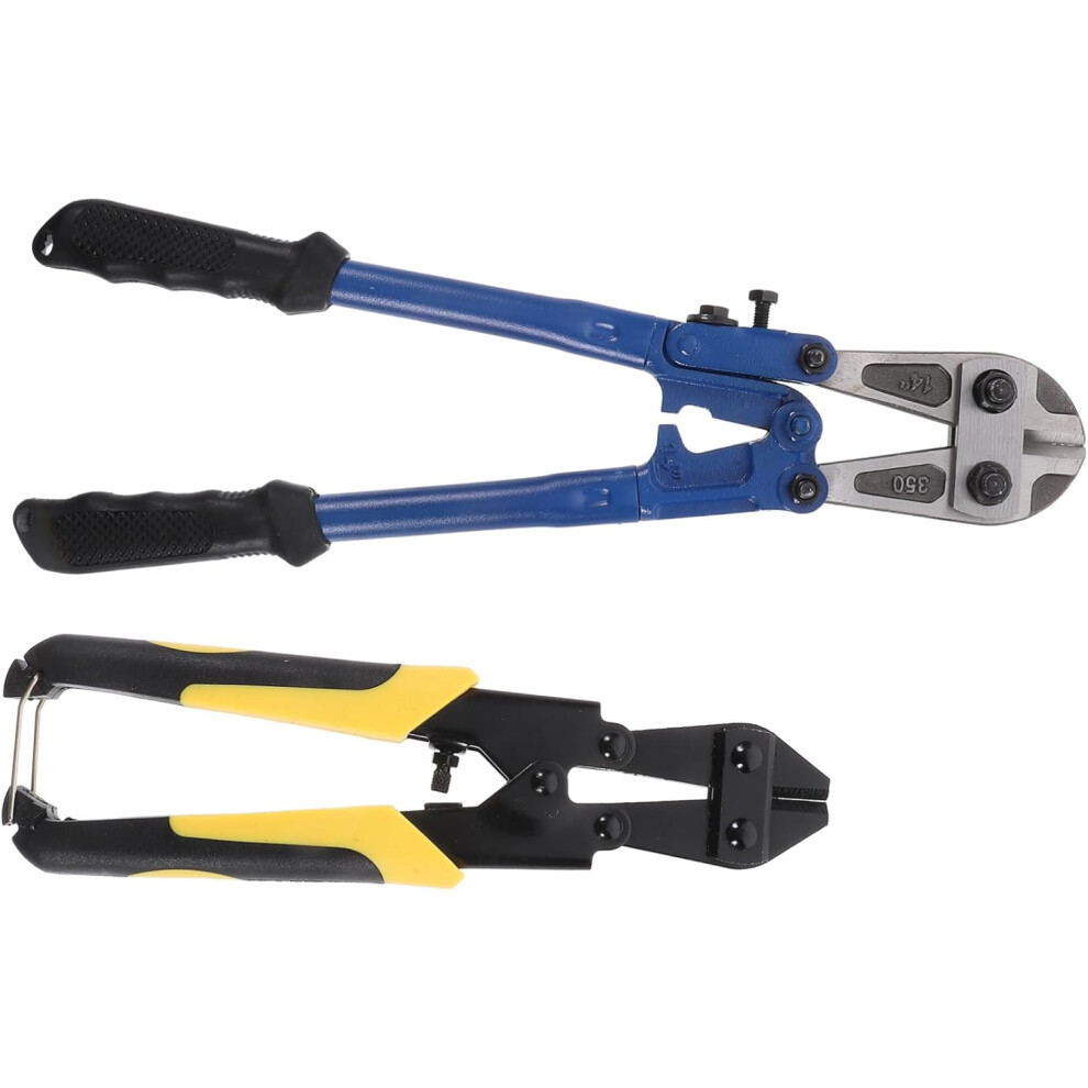 2Pcs Bolt Cutters Heavy Duty Wire Cutters For Lock Removal Plier Ergonomic Handle Design 5455468313455