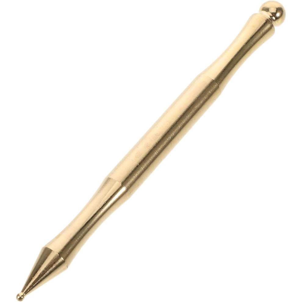 Hkhbjs Acupressure Massage Stick For Facial Eye Care Brass Double Ended Tool Self-Massage Pen