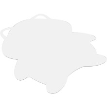 Acrylspiegel für die Wand, selbstklebend, kleine Kieselform, selbstklebend, für Studentenwohnheime