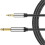 Gitárkábel apa-apa 3,5 mm-es TRS - 6,5 mm-es mono audiokábel 1