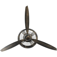 Vintage-Propeller-Wanddekoration, Metallornament im Industriestil, für Hotel- und Küchenwände