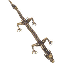 Drachen-Stiftehalter, Drachen-Tischdekoration aus Messing, antik, dekorativ, stilvoll, Tischdekoration für Teetisch