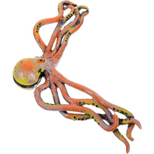 Oktopus-Statue aus Kunstharz, Oktopus-förmiges Ornament, hübsche und kreative Schreibtischdekoration aus Kunstharz