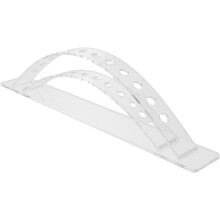 Transparenter Stiftehalter aus Acryl für Make-up-Pinsel, Augenbrauenstifte und mehr – ideal als Aufbewahrungsständer für Kosmetikartikel.