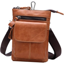 Zipsová crossbody taška pre mužov, ľahká a funkčná, vhodná na každodenné použitie v prírode a na turistiku.