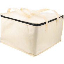 Isolierte Transportbox für Mahlzeiten, Wärmespeichertasche, tragbare Tasche zum Mitnehmen von Pizza, Kuchen und anderen Speisen
