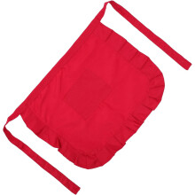 Halblange Kochschürze, faltbar, leicht, aus Polyester, praktisch für die Küche