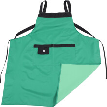 Wasserdichte Schürze mit Tasche, praktische ölabweisende PVC-Kochschürze, schlichtes Design