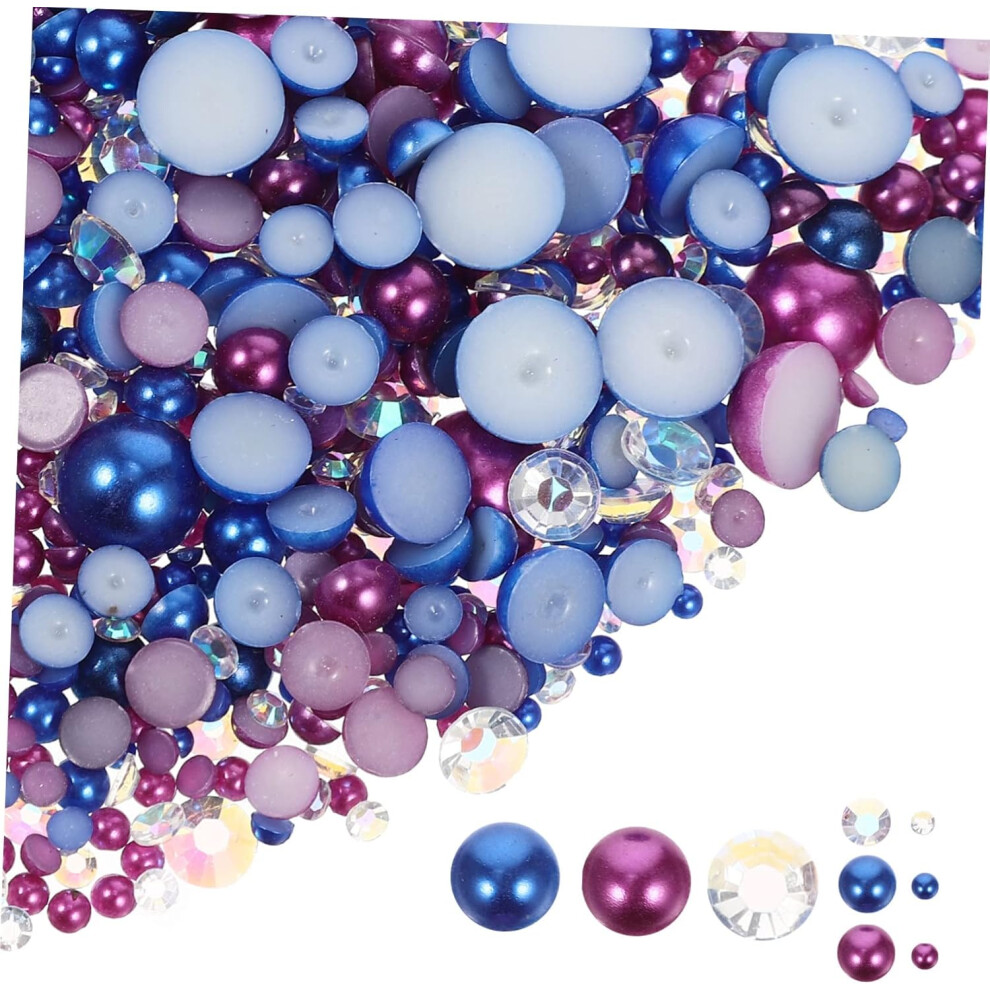 Hkhbjs 1Bag Diamond Manicure Patches Nail Rhinestones Decorative Nail Art Charms Multi-Function Decor