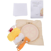 DIY-Set für Punch-Needle-Untersetzer für Erwachsene und Anfänger, Set zur Herstellung von Tassen-Tufting-Teppichen