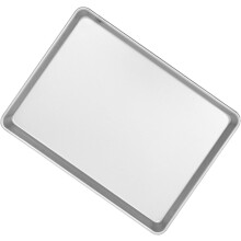Aluminiumslegering bakeplate Cupcake baking metallplate rektangulær glatt overflate kompakt