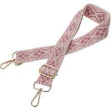Säädettävä 3,8 cm:n jacquard-kudottu käsilaukkuhihna, vaihtovyö