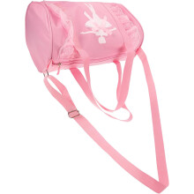 Tanz-Schultertasche für Mädchen, Balletttasche, rosa mit Spitzenmuster, tragbarer Umhänge-Tanzbeutel