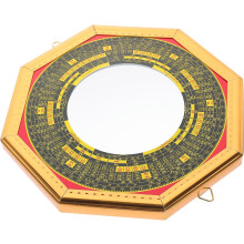 Bagua-Spiegel, acht Diagramme, Spiegelornament, leichtes dekoratives Kunststoffmetall
