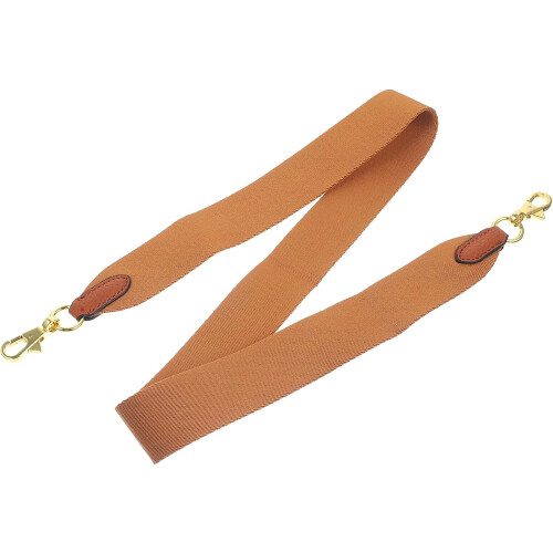 Canvas Bag Easy Install Shoulder Strap Replacement Brown