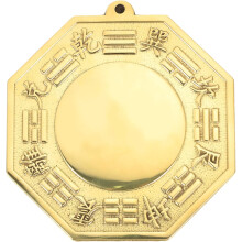 Copper Eight Diagrams Mirror Bagua Mirror Antique Style Copper