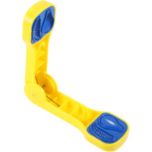 Molde de plástico amarillo para dar forma a cebos de pesca al aire libre, herramienta para fabricar cebos para carpas.