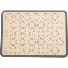 Set di 3 tappetini da forno in silicone antiaderenti e riutilizzabili per la cucina.